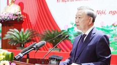 Tổng Bí thư Tô Lâm phát biểu.