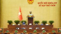 Quốc hội họp phiên toàn thể tại hội trường cho ý kiến một số dự án luật quan trọng tại Kỳ họp thứ 9.