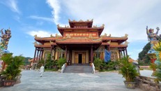 Ngũ giác đài Sen Ngọc của chùa Quán Thế Âm sẽ là nơi tôn trí xá lợi Đức Phật.