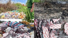 Các loại thuốc, thực phẩm chức năng bị đổ bỏ. (Ảnh minh họa)