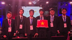 Đoàn Việt Nam tại Olympic Vật lý quốc tế năm 2025. Ảnh: Bộ GD&ĐT