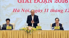 Thủ tướng Nguyễn Xuân Phúc chủ trì Hội nghị. Ảnh: Thống Nhất/TTXVN 