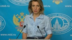 Bà Maria Zakharova, người phát ngôn Bộ Ngoại giao Nga. Ảnh: GETTY