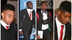 Chùm ảnh đoàn quân MU buồn bã trở về sau thất bại tại tứ kết Champion League