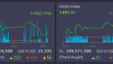 Ngành chứng khoán đưa thị trường trên đà tăng trở lại đỉnh