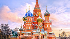 Nhà thờ Thánh Basil tại Quảng trường Đỏ, Moscow, Nga. (Ảnh: LinkedIn)