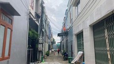 Công trình nhà liền kề xây dựng trái phép trên đất nông nghiệp. (Ảnh: Vietnamnet)