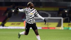 Pogba ghi bàn thắng quan trọng, tạo bước ngoặt cho MU trên BXH. (ảnh: Vietnamnet) 