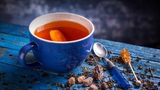 Trà nóng cho mùa đông giá lạnh