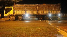 Hiện trường vụ tai nạn giao thông. (Ảnh: Vietnamnet)