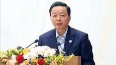 Bộ trưởng Bộ Tài nguyên và Môi trường Trần Hồng Hà. Ảnh: TTXVN.