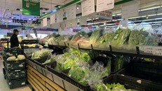 Các trung tâm thương mại, siêu thị lớn đã giúp tiêu thụ nông sản cho bà con nông dân vùng dịch. Ảnh: H.T