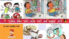 Phụ huynh nên cẩn trọng với những tai nạn trẻ có thể gặp trong ngày Tết. (Ảnh: BVCC)