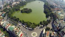 Hà Nội sẽ di dời bớt dân số, đồng thời hạn chế những công trình cao tầng tại 4 quận nội đô. (Ảnh: Internet)