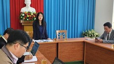 Phó Chủ tịch UBND TP Đà Lạt thông tin về việc hai chủ tịch phường tụ tập sử dụng chất kích thích. Ảnh: THÔNG XANH