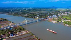 Cầu Quang Thanh dự kiến sẽ được thông xe vào cuối tháng 6. (Ảnh: Zing)