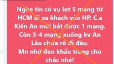 Bài viết vi phạm trên Fanpage có tên “Hải Phòng”. Ảnh: Sở Thông tin Truyền thông Hải Phòng