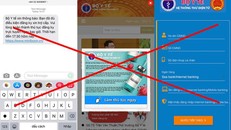 Người dùng nhận được tin nhắn và được dụ nhập thông tin cá nhân, thẻ ngân hàng. (Ảnh: VnExpress)