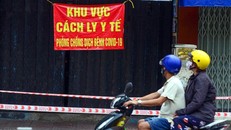 Khu vực cách ly y tế phòng chống dịch bệnh COVID-19 trên đường Đinh Tiên Hoàng, quận 1, TP.HCM - Ảnh: QUANG ĐỊNH