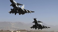 Máy bay chiến đấu J-10 của Không quân Trung Quốc. Ảnh: AP