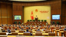 Kỳ họp thứ hai, Quốc hội khóa XV được tổ chức ngày 22/10. (Ảnh: TTXVN)