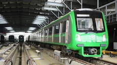 Dự án đường sắt đô thị Cát Linh - Hà Đông đã vận hành thử nhà ga từ tháng 3/2019. Ảnh: Giang Huy.