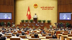 Chiều 9/11, Bộ trưởng Bộ Kế hoạch và Đầu tư Nguyễn Chí Dũng giải trình, làm rõ một số vấn đề đại biểu Quốc hội nêu. Ảnh: Doãn Tấn/TTXVN