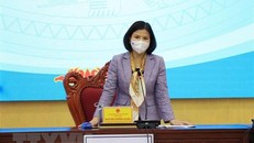 Chủ tịch Ủy ban Nhân dân tỉnh Bắc Ninh phát biểu tại Hội nghị. (Ảnh: Thanh Thương/TTXVN)