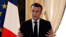 Tổng thống Pháp Emmanuel Macron.