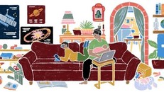 Doodle đặc biệt để tôn vinh phụ nữ của Google. (Ảnh: Google) 