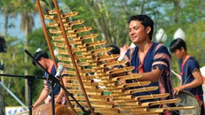 Không gian nhạc cụ Tây Nguyên (ảnh minh họa: Báo Dân tộc)