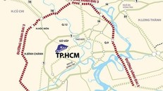 Vòng cung đường vành đai 3 kết hợp với cao tốc Bến Lức - Long Thành sẽ tạo thành một vòng khép kín bao quanh TP HCM. 
