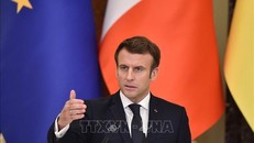 Tổng thống Pháp Emmanuel Macron. Ảnh: Reuters 