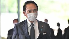 Bộ trưởng Tư pháp Yasuhiro Hanashi. (Ảnh AFPTTXVN)