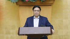 Thủ tướng Phạm Minh Chính chủ trì Phiên họp Chính phủ thường kỳ tháng 11/2022. (Ảnh: Dương Giang/TTXVN)