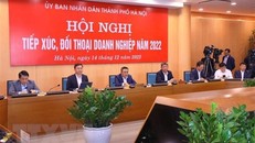 Chủ tịch UBND thành phố Hà Nội đối thoại với cộng đồng doanh nghiệp