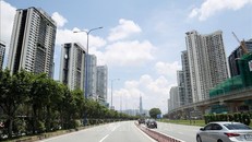 Nhiều chung cư cao tầng dọc 2 bên Xa lộ Hà Nội, thành phố Thủ Đức. Ảnh minh họa: Hồng Đạt/TTXVN