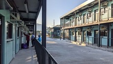 Khu cách ly Penny’s Bay của Hong Kong. (Nguồn: Bloomberg)