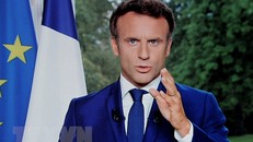 Tổng thống Pháp Emmanuel Macron. (Ảnh: AFP/TTXVN) 