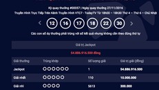 Trong vòng hơn một tháng có 5 người trúng xổ số độc đắc tự chọn. Ảnh chụp màn hình