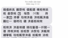 Tin nhắn của Viettel xuất hiện font chữ ‘lạ’, vì sao?