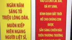 Lời nhắn nhủ của CEO Vietjet với nhân viên của bà khi đi cầu siêu được BTC in trên cờ nheo thả lên không trung