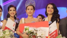 Lê Âu Ngân Anh vừa giành chiến thắng tại cuộc thi Hoa hậu Đại dương 2017...