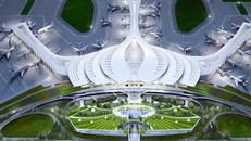 Phối cảnh dự án cảng hàng không quốc tế Long Thành, Đồng Nai. Ảnh: CTV