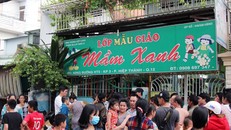 Cơ sở mầm non bạo hành tại quận 12. Ảnh: Duy Trần.