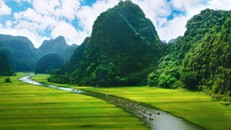 Phong cảnh ởTam Cốc, Ninh Bình. Ảnh: John Bill/Shutterstock