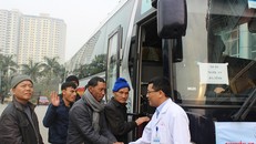 Bệnh nhân sẽ về quê nhà ở những địa phương khác nhau, như Nghệ An, Hà Tĩnh, Ninh Bình, Thanh Hoá ảnh Hà Trần