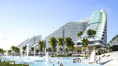 Phối cảnh dự án The Arena Cam Ranh đang được nhiều nhà đầu tư quan tâm 