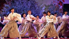 Tiết mục múa đặc sắc của đoàn Nhật Bản chào mừng Lễ hội