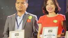 Đại diện Vietjet nhận giải thưởng